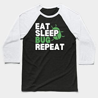 Eat Sleep Code Repeat Funny Developer Baseball T-Shirt